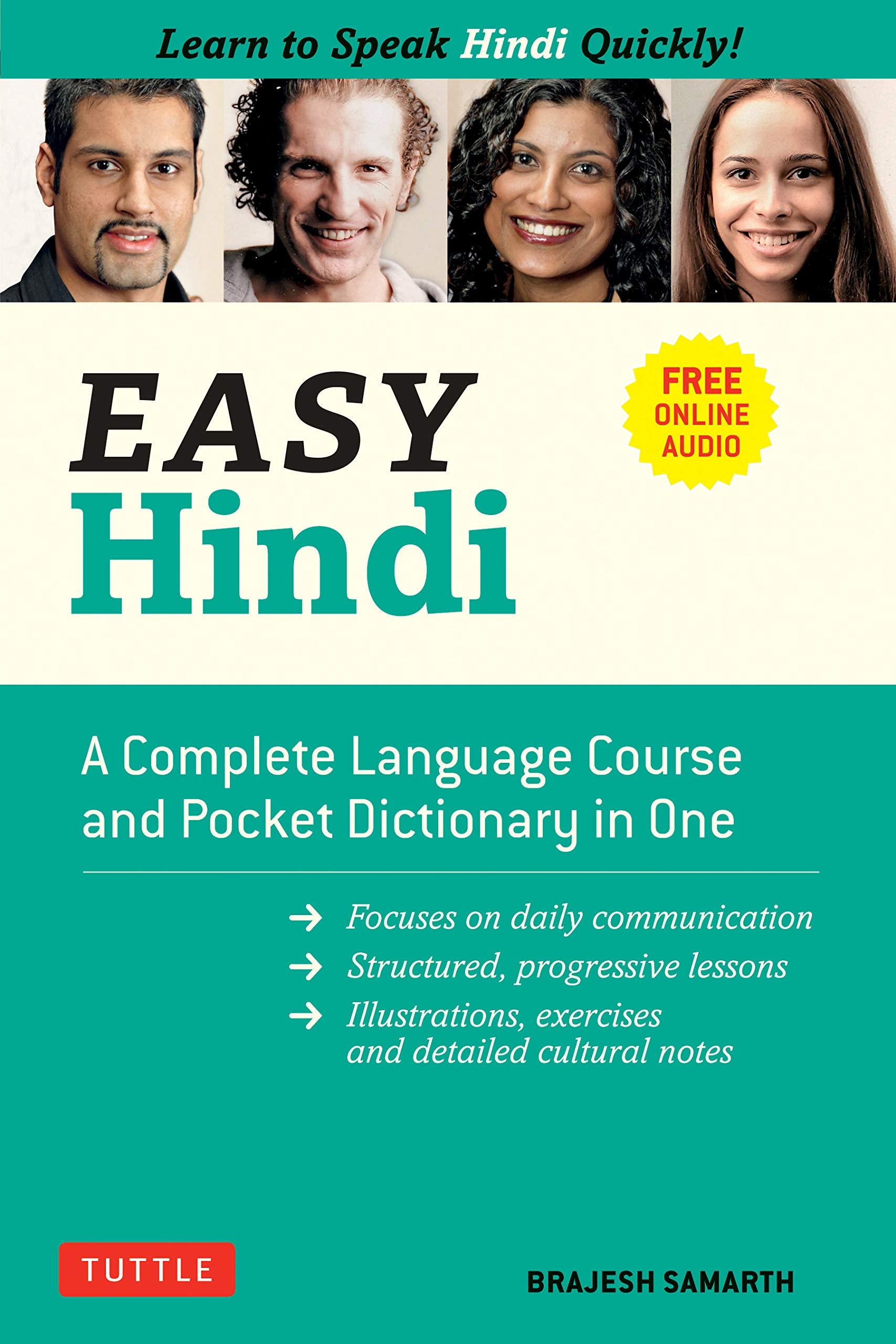 Easy Hindi: A Complete Language Course And Pocket Dictionary In One (Companion Online Audio, Dictionary And Manga Included) (Eas,New