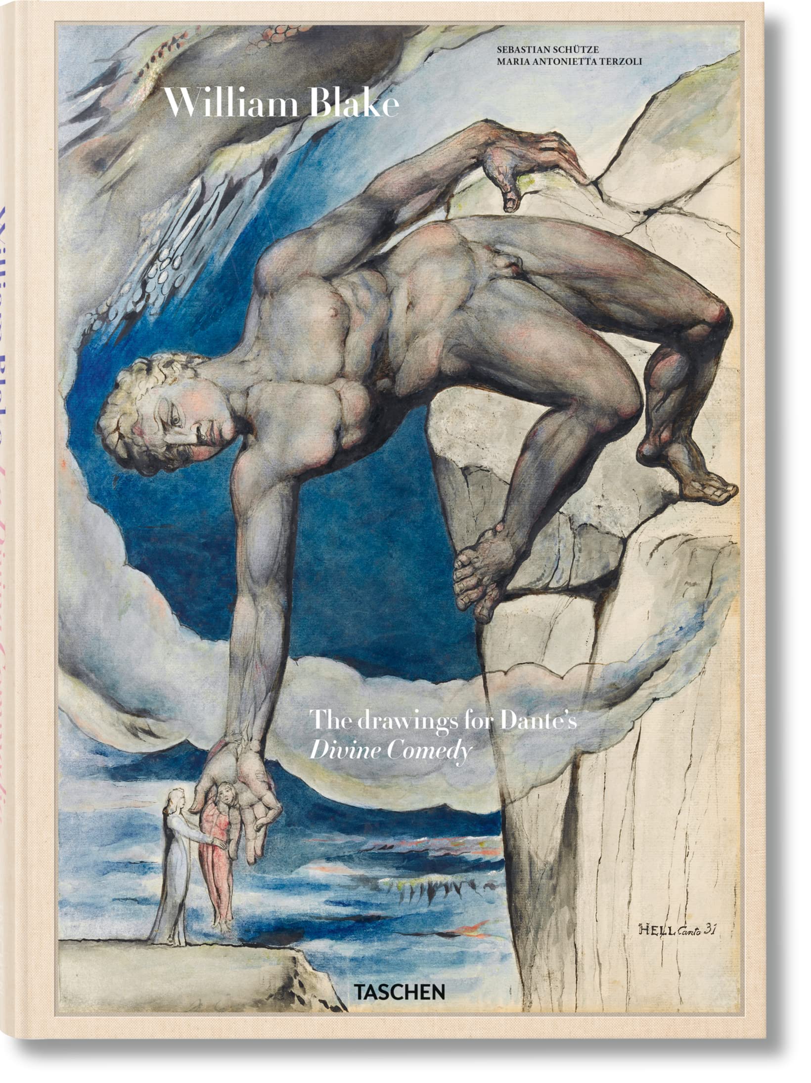 William Blake. The drawings for Dantes Divine Comedy,Used