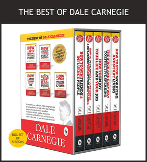 The Best Of Dale Carnegie (Set Of 5 Books),New
