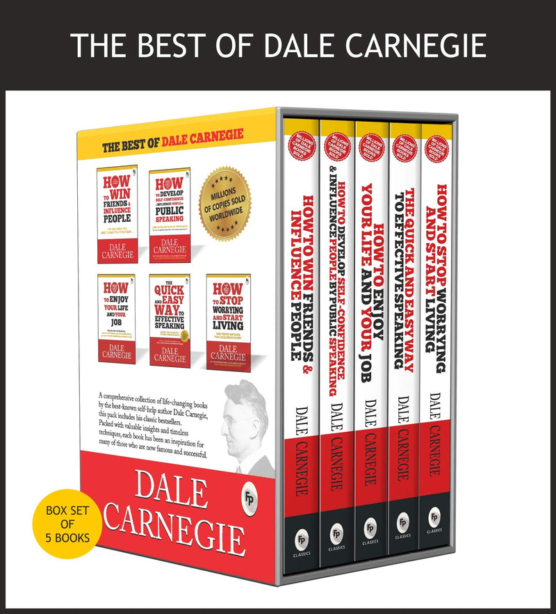 FINGERPRINT The Best of Dale Carnegie 5-Book Set - Personal Development Classics