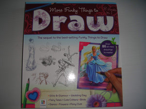 More Funky Things to Draw by See Product Page (2011) Spiralbound,Used
