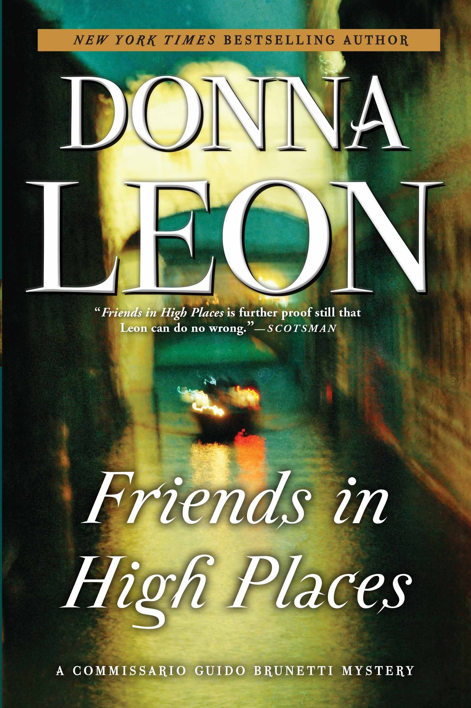 Friends in High Places: A Commissario Guido Brunetti Mystery (The Commissario Guido Brunetti Mysteries, 9),Used