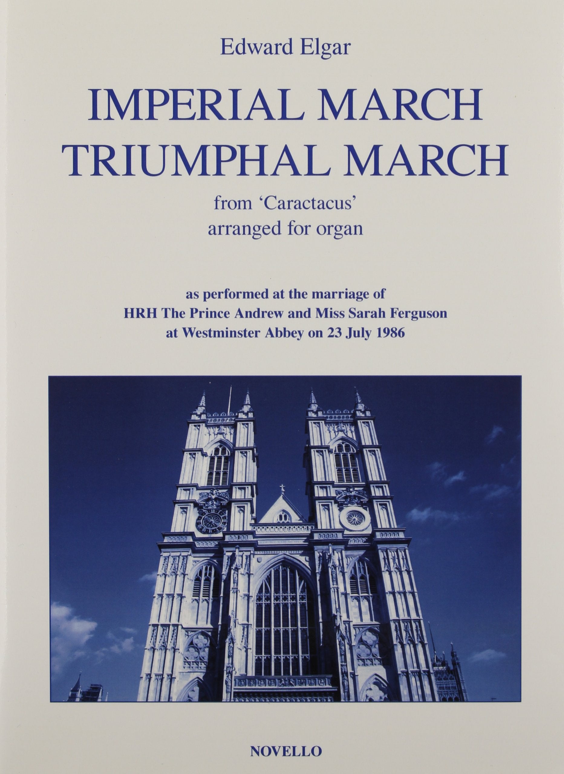 Imperial March and Triumphal March for Organ,Used