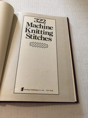 322 Machine Knitting Stitches,New