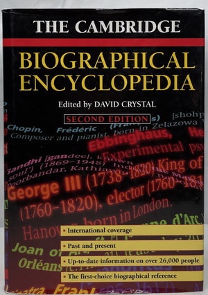 The Cambridge Biographical Encyclopedia,New