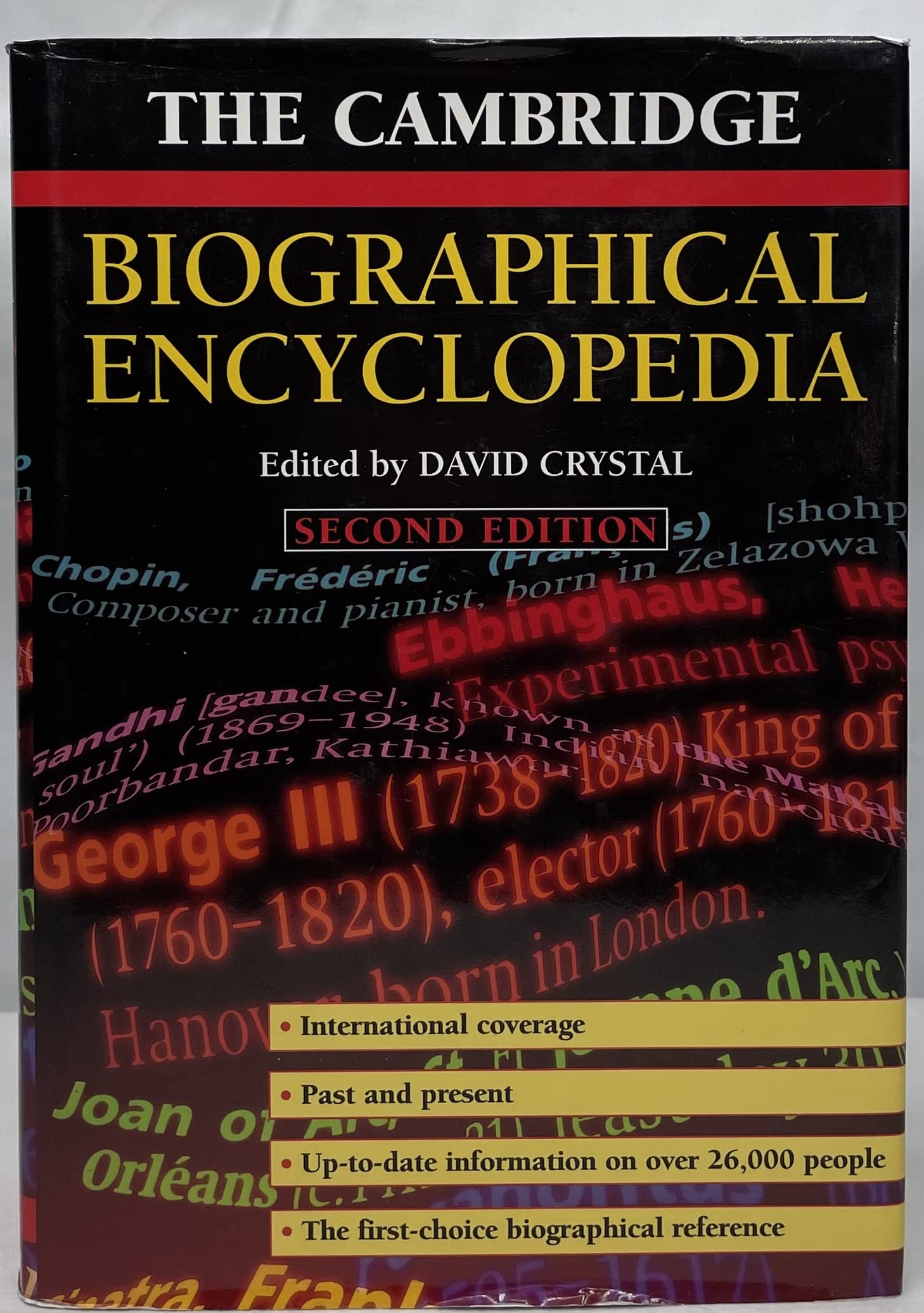 The Cambridge Biographical Encyclopedia,Used