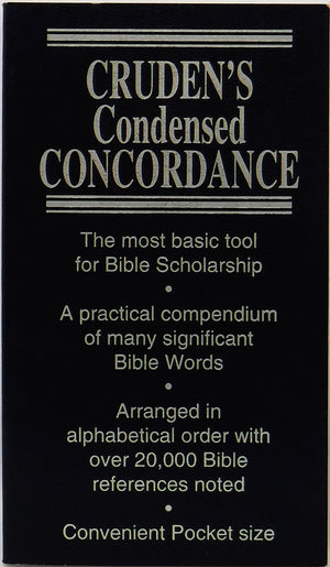 Crudens Condensed Concordance