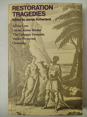 Restoration tragedies (Oxford paperbacks ; 371),Used