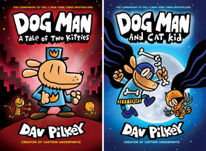 Dog Man Books Series Set 110,Used