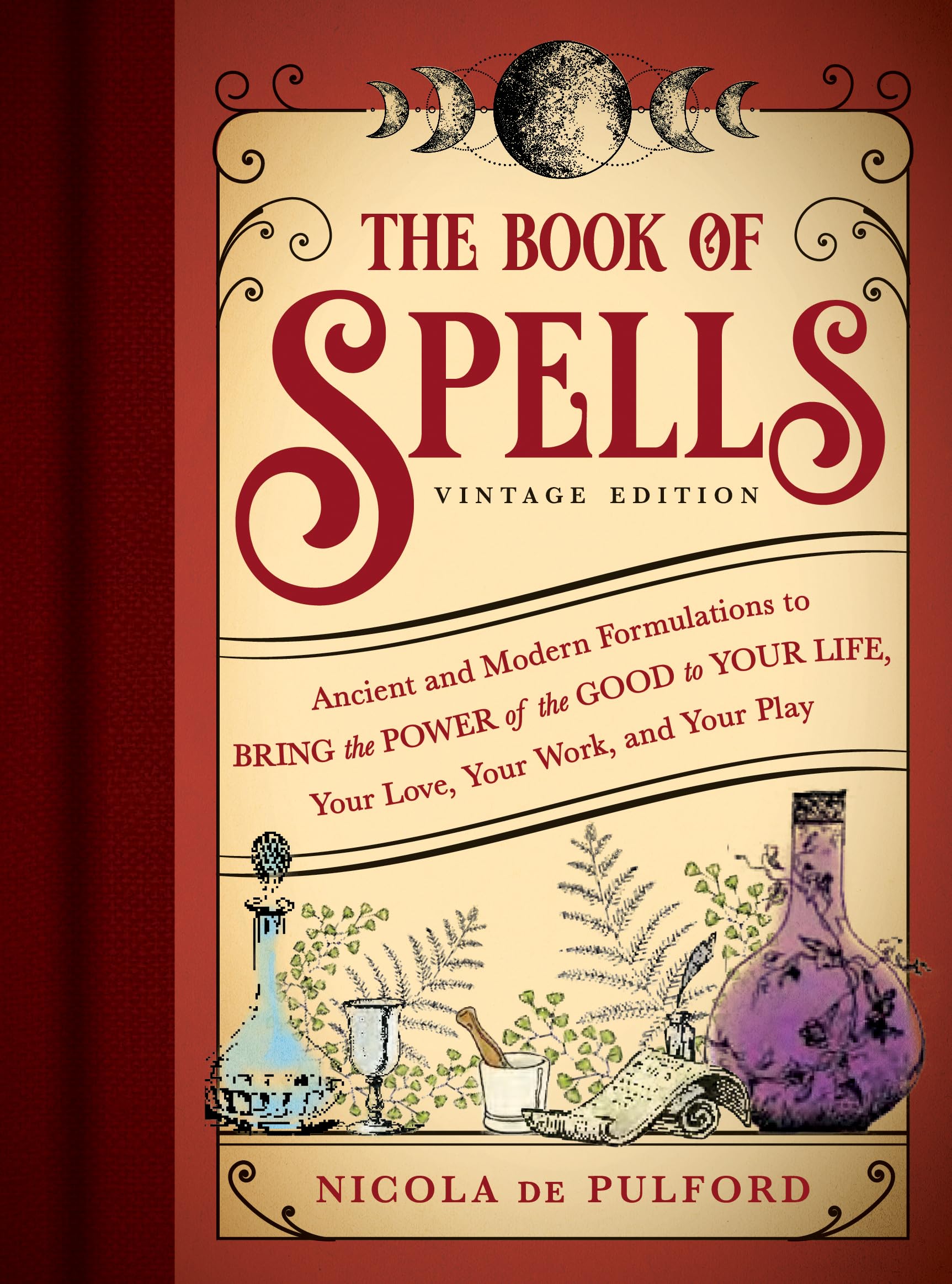 The Book of Spells: Vintage Edition: The Simple Guide for the Beginner Witch (Witchy Gifts),New