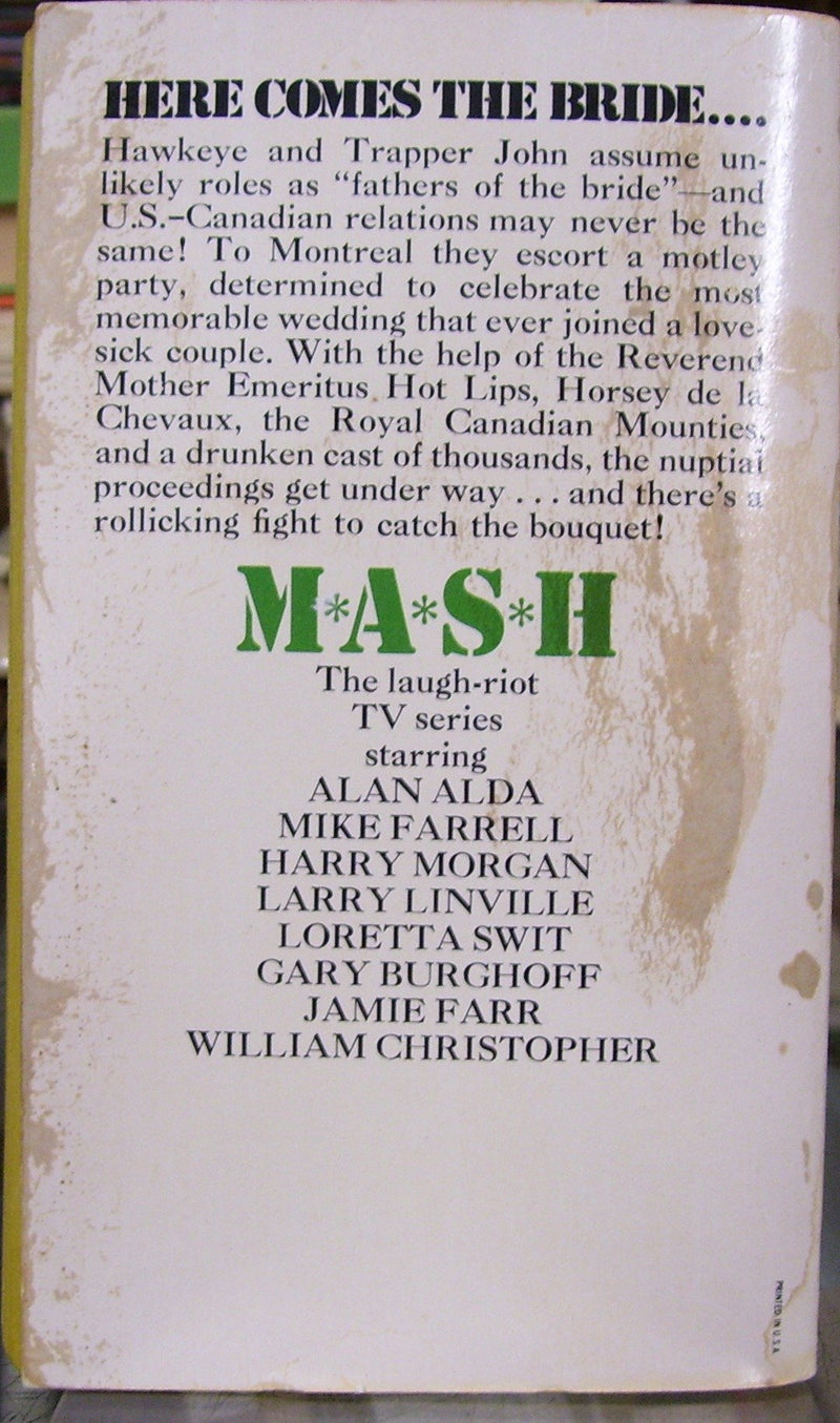 MASH Goes to Montreal,Used