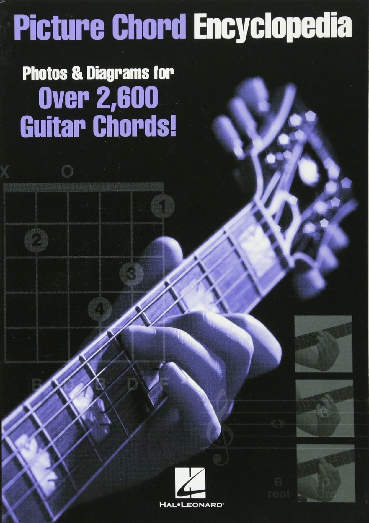 Picture Chord Encyclopedia: Photos & Diagrams for Over 2,600 Guitar Chords,New