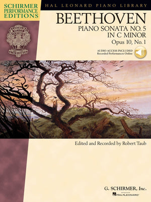 Beethoven: Sonata No. 5 in C Minor, Opus 10, No. 1 (Schirmer Performance Editions),Used