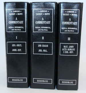 A Commentary: Critical, Experimental, and Practical on the Old and New Testaments (3 Volume Set),Used