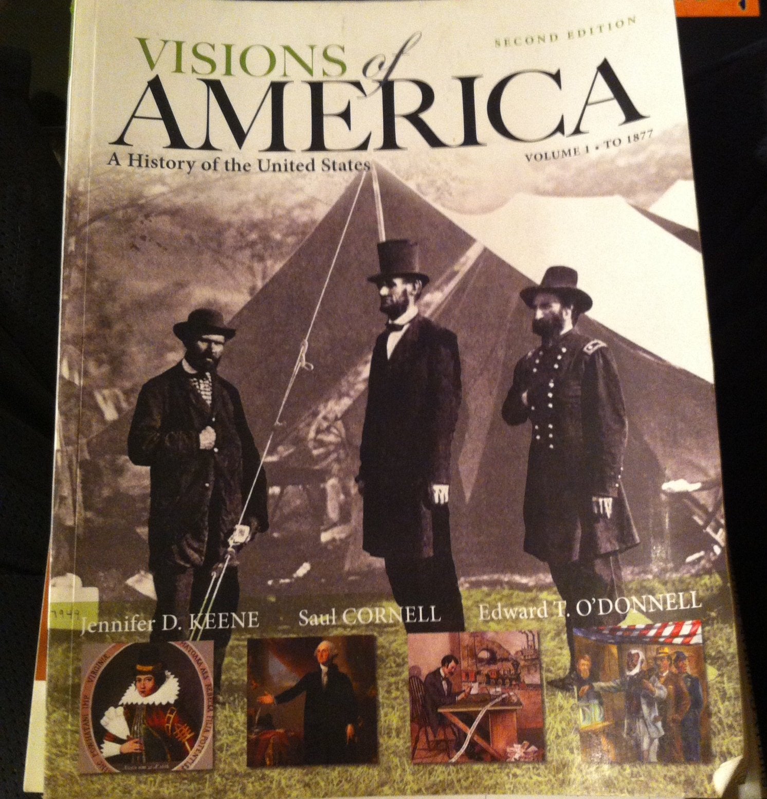 Visions Of America: A History Of The United States, Volume One (2Nd Edition)