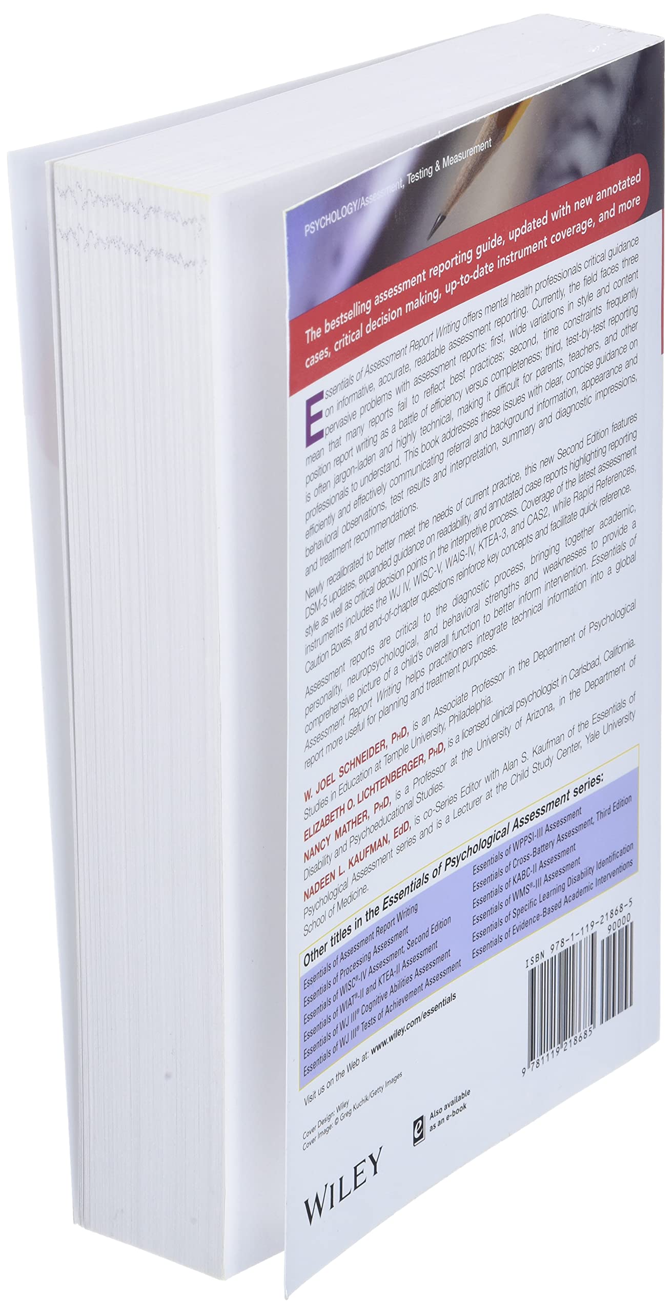 Essentials of Assessment Report Writing (Essentials of Psychological Assessment),New