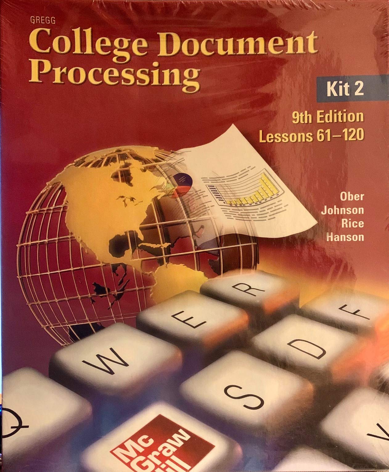 Gregg College Keyboarding & Document Processing (GDP), Lessons 61120, Kit 2, Word 2000,Used