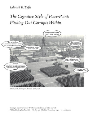 The Cognitive Style of PowerPoint: Pitching Out Corrups Within, 2nd ed.,New