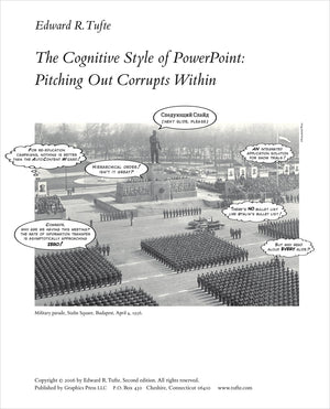 The Cognitive Style of PowerPoint: Pitching Out Corrups Within, 2nd ed.