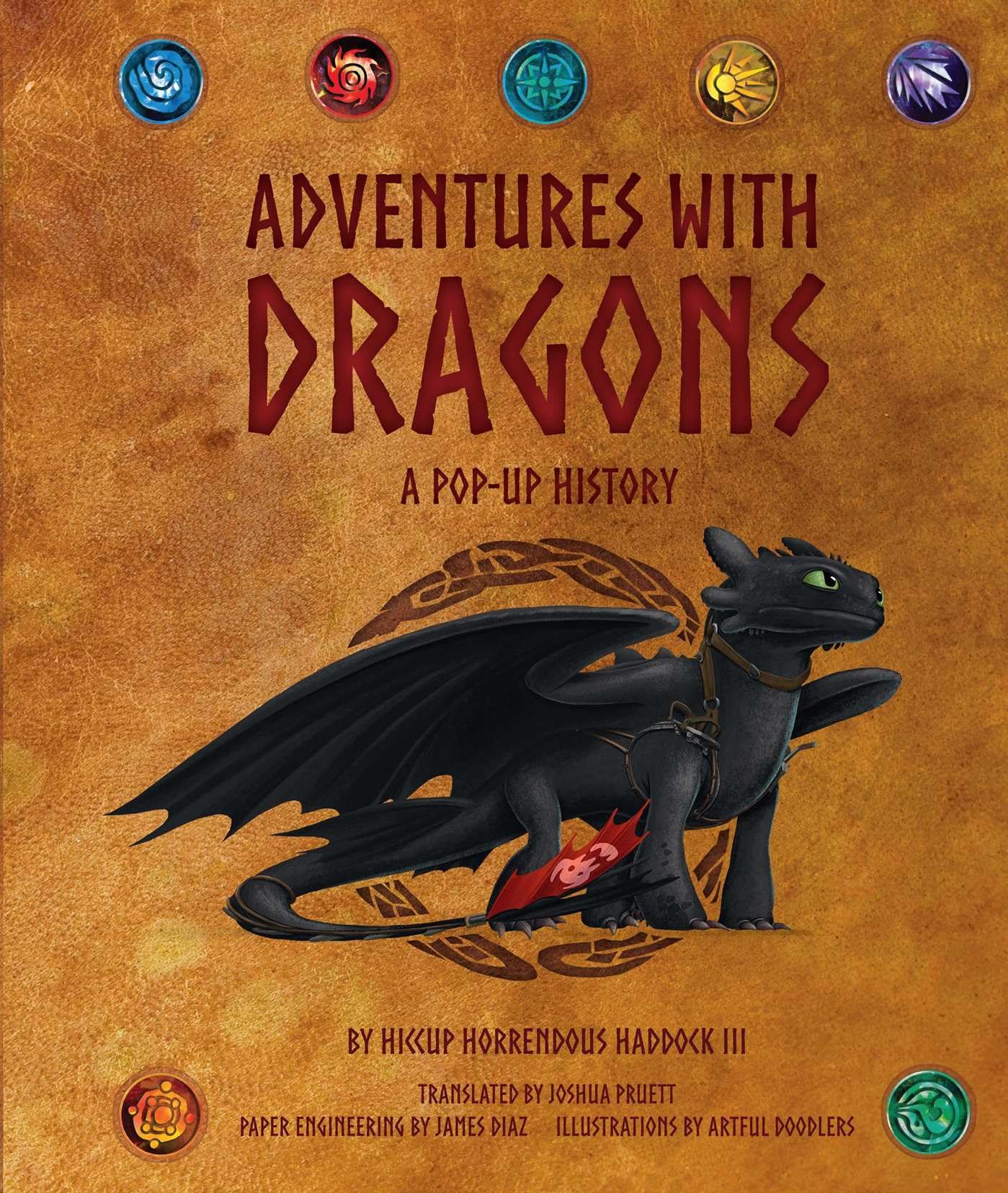 DreamWorks Dragons: Adventures with Dragons: A PopUp History (1),Used