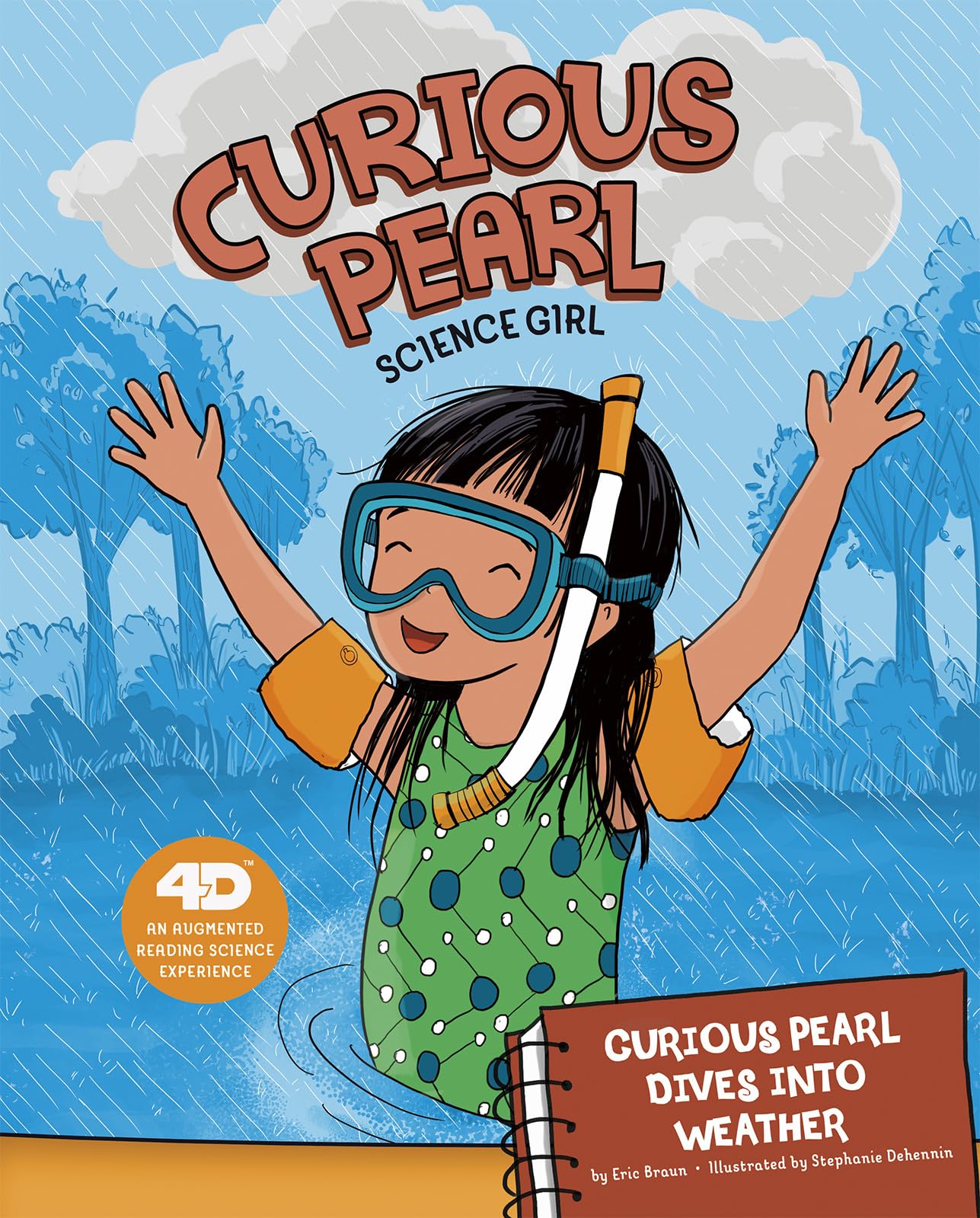 Curious Pearl Dives into Weather: 4D An Augmented Reading Science Experience (Curious Pearl, Science Girl 4D),Used