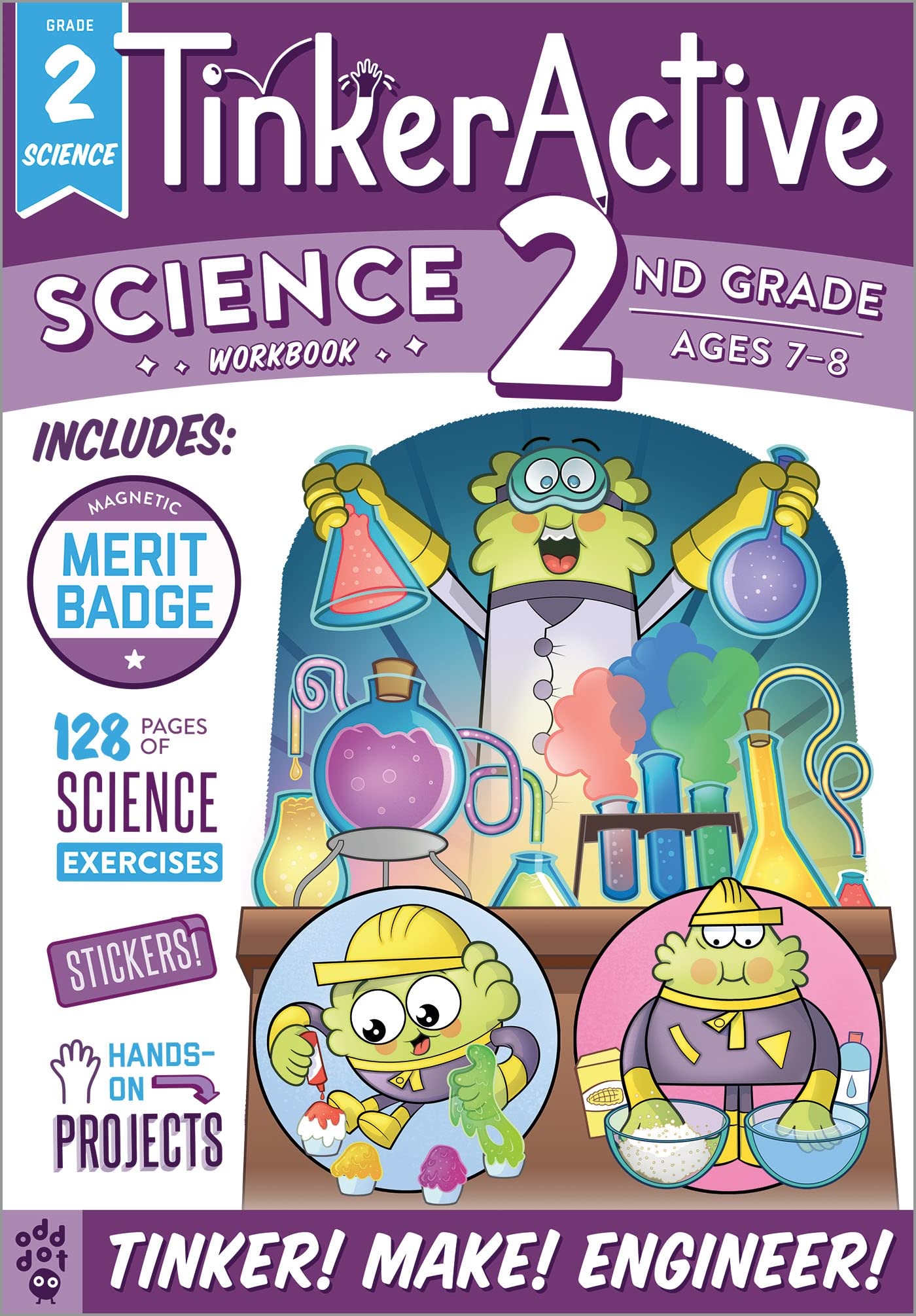 TinkerActive Workbooks: 2nd Grade Science,Used