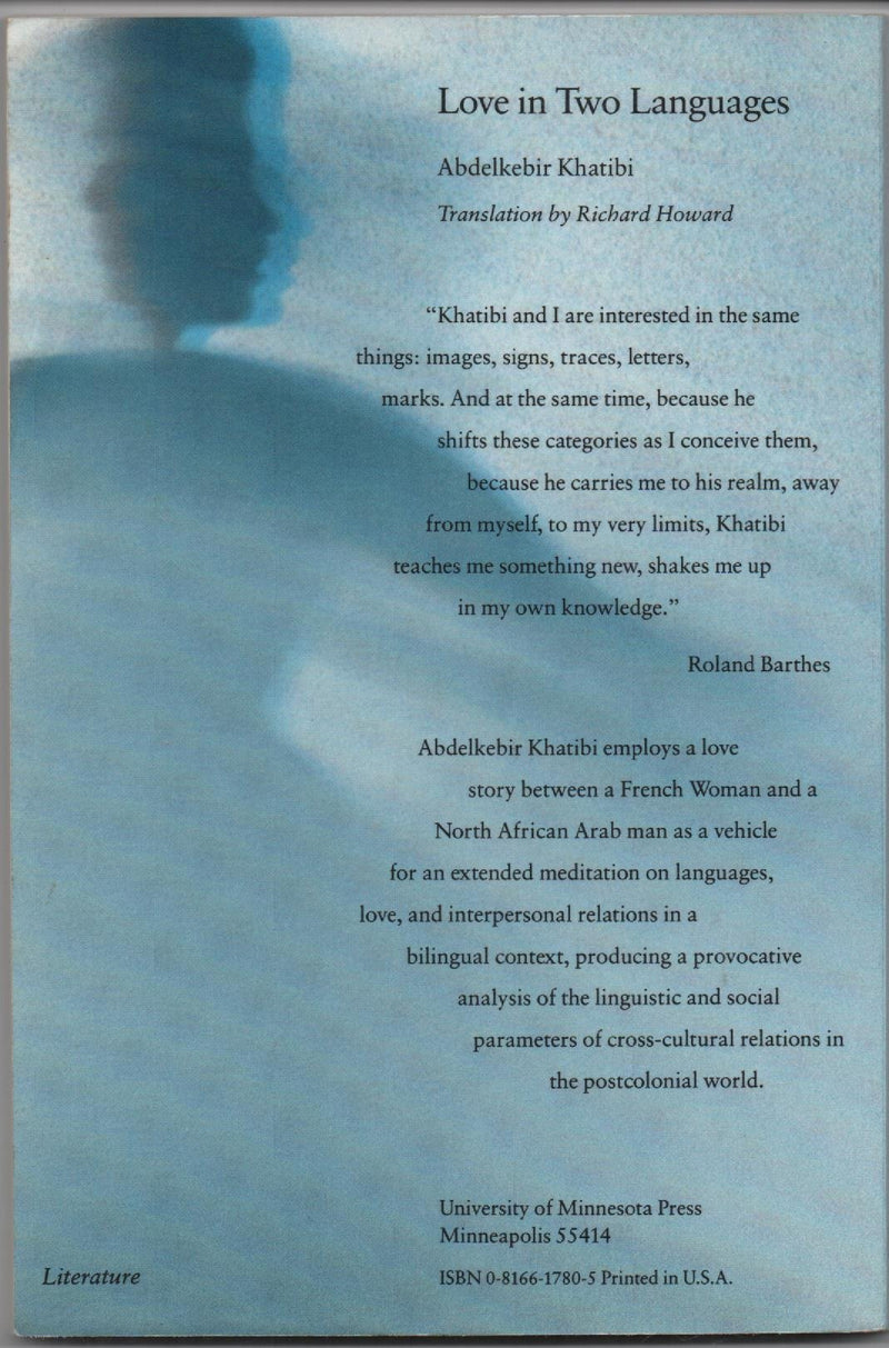 Love in Two Languages (Emergent Literatures),New