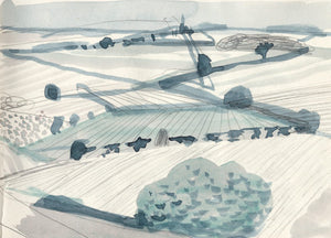 David Hockney: A Yorkshire Sketchbook,Used