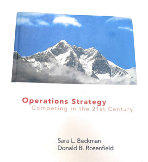 Operations Strategy: Competing in the 21st Century,Used