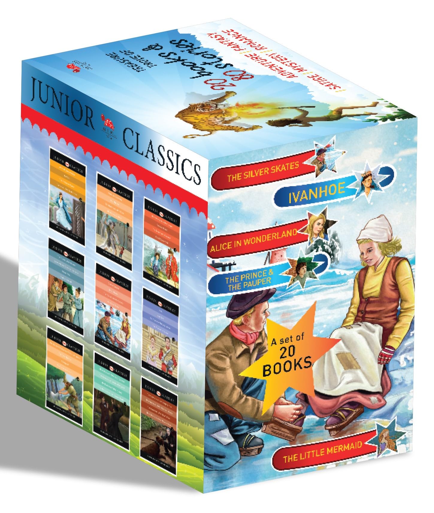 Childrens Junior Classics (Set Of 20 Books 80 Stories)
