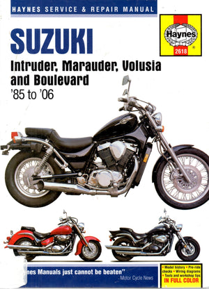 Suzuki Intruder, Marauder, Volusia & Boulevard 19852006 (Haynes Repair Manuals),Used