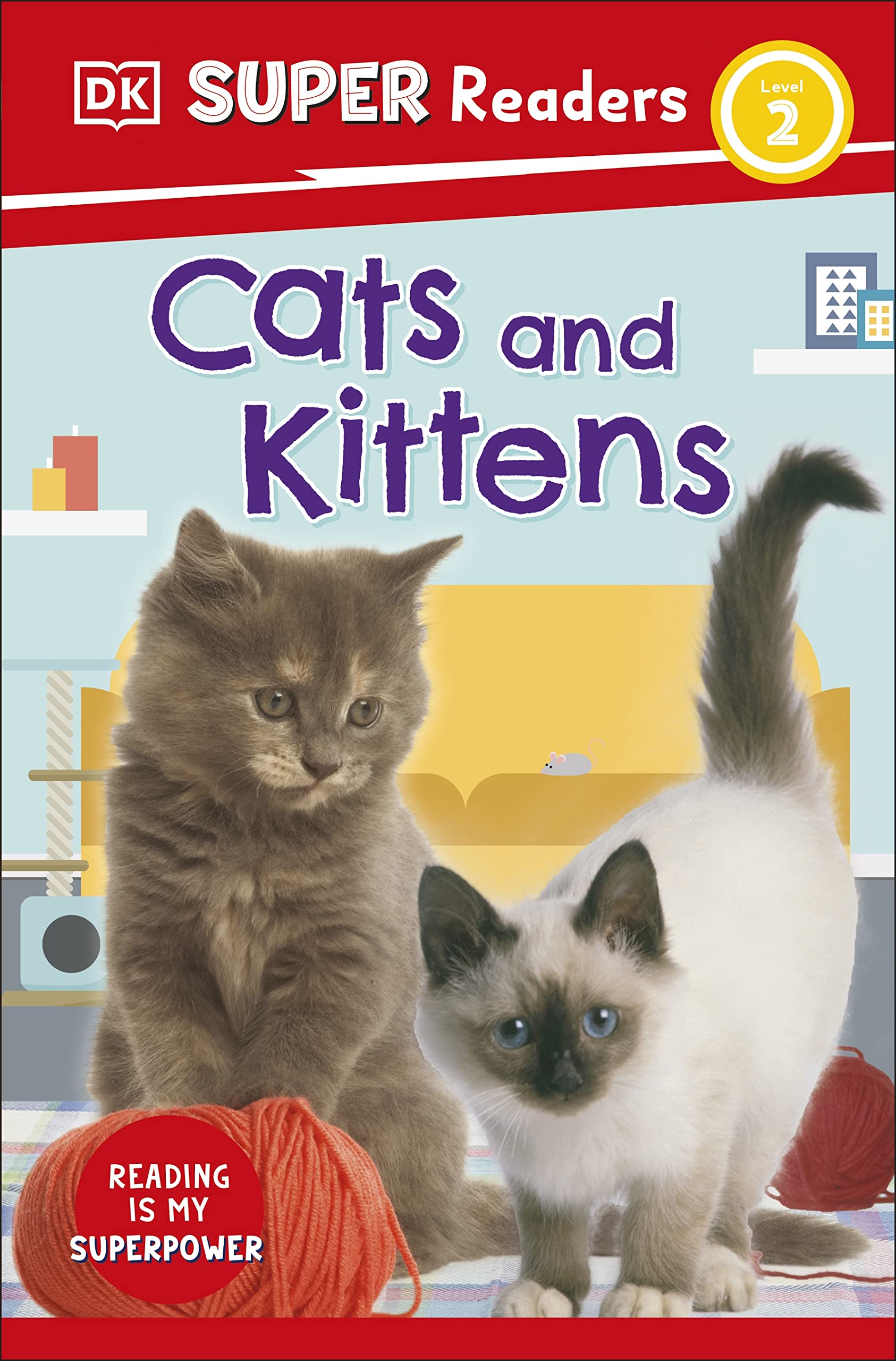 Dk Super Readers Level 2 Cats And Kittens,New