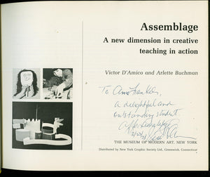 Assemblage: a new dimension in creative teaching in action,Used