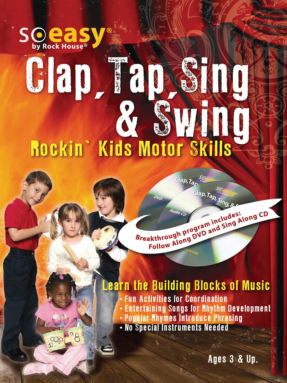 Rock House  Clap, Tap, Sing & Swing: Music Development For Kids (So Easy...),New