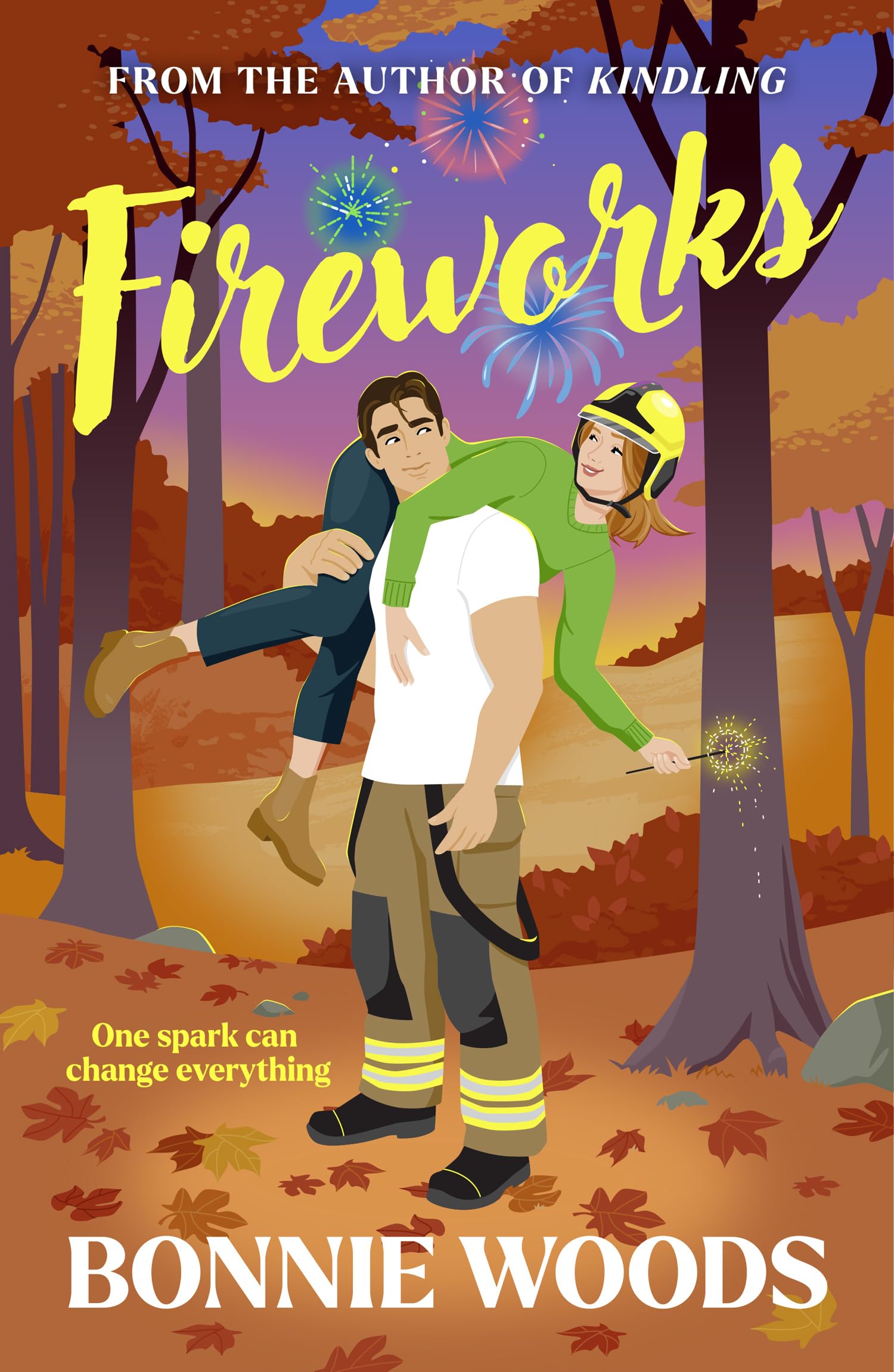 Fireworks: New For Fall 2025, A Spicy Fire Fighter Romantic Comedy Set In The Scottish Autumn, By A Bestselling Author (Scottish