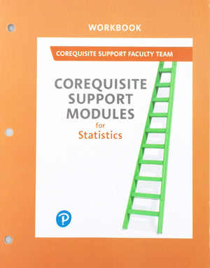 Workbook for Corequisite Support Modules for Statistics,Used