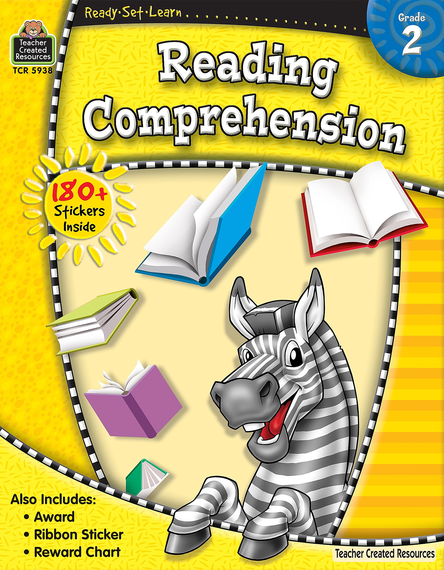 ReadySetLearn: Reading Comprehension, Grade 2 from Teacher Created Resources,Used