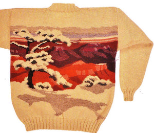 Sweaterscapes Of The American West: A Collection Of Designs For Machine And Hand Knitters,Used