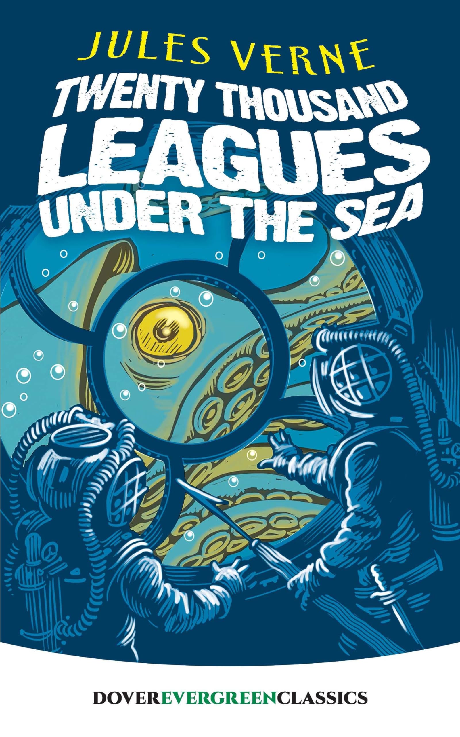Twenty Thousand Leagues Under the Sea (Dover Children's Evergreen Classics),Used