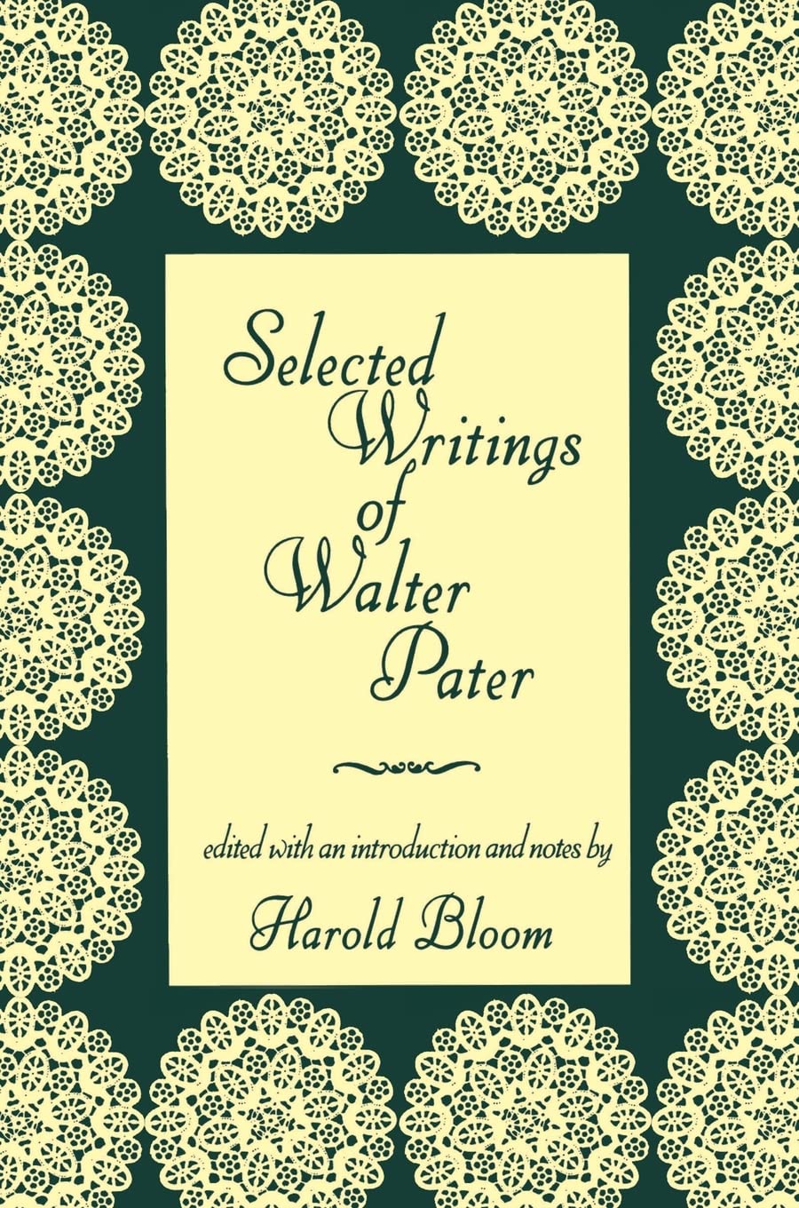 Selected Writings Of Walter Pater (Morningside Books),New