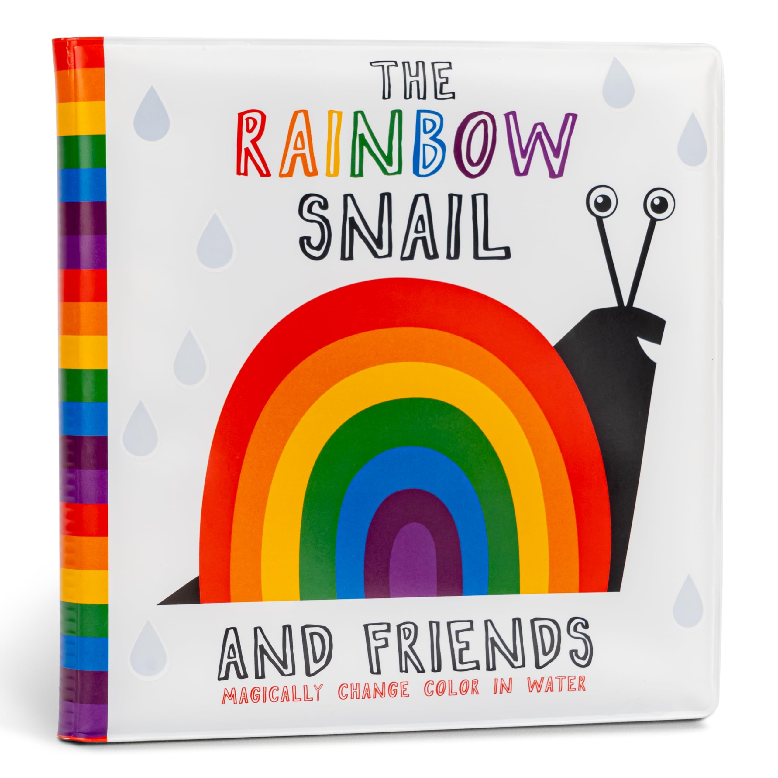 The Rainbow Snail & Friends: Magically Change Color in Water  A Waterproof Bath Book,New