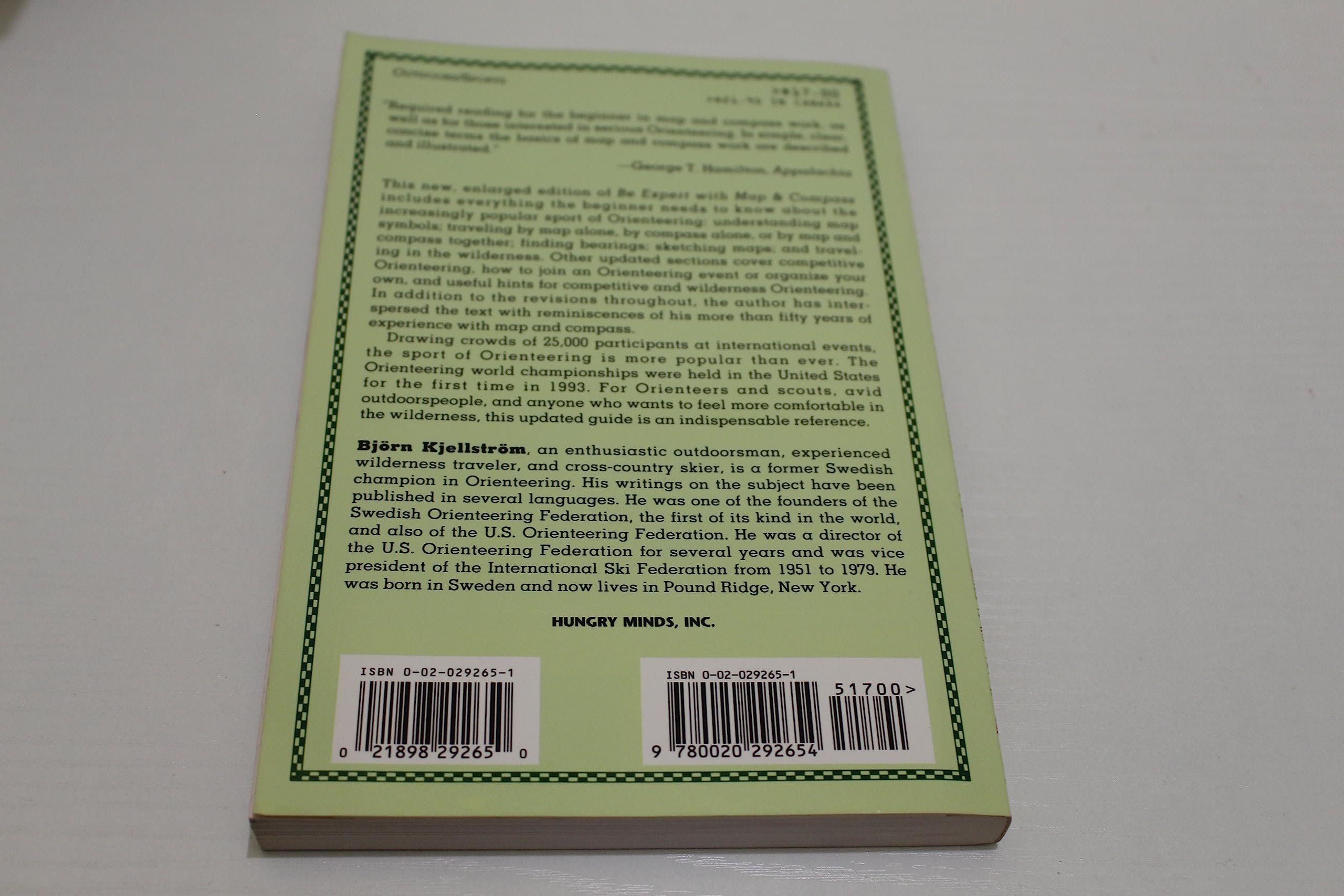 Be Expert With Map And Compass: The Complete Orienteering Handbook