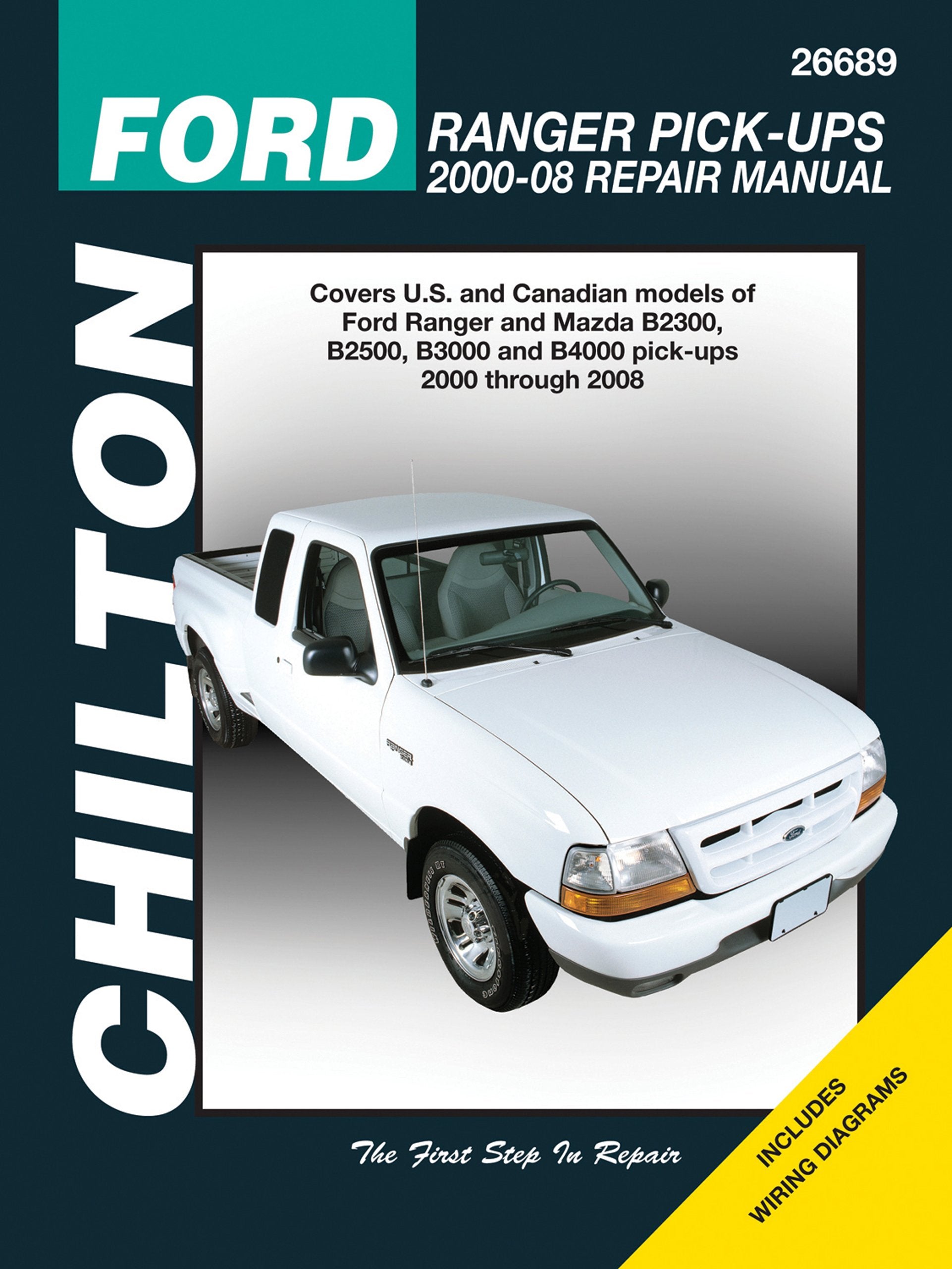 Chilton's Ford Ranger PickUps 20002008 Repair Manual (Chilton's Total Car Care),Used