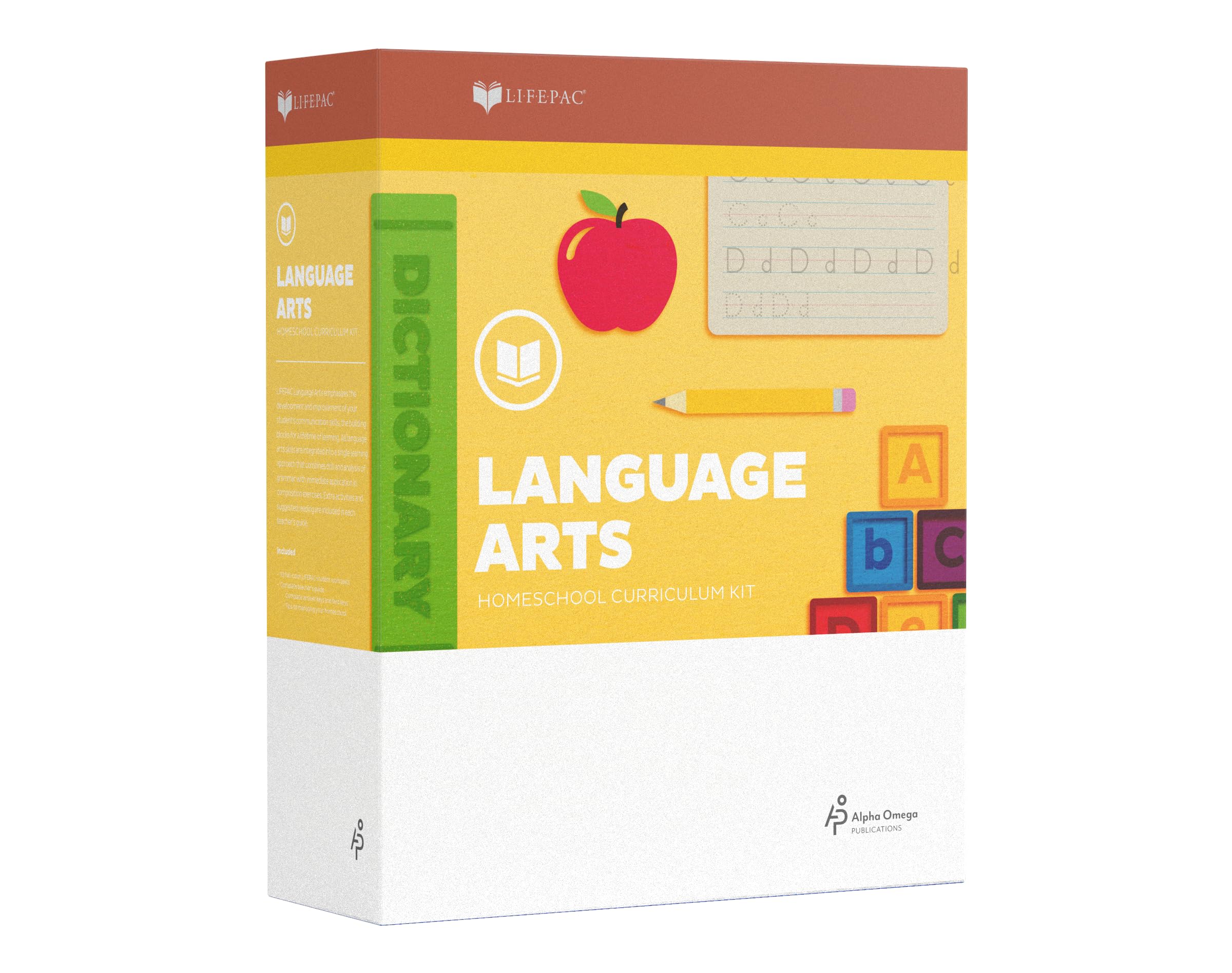 Lifepac Language Arts 1st Grade Complete Set