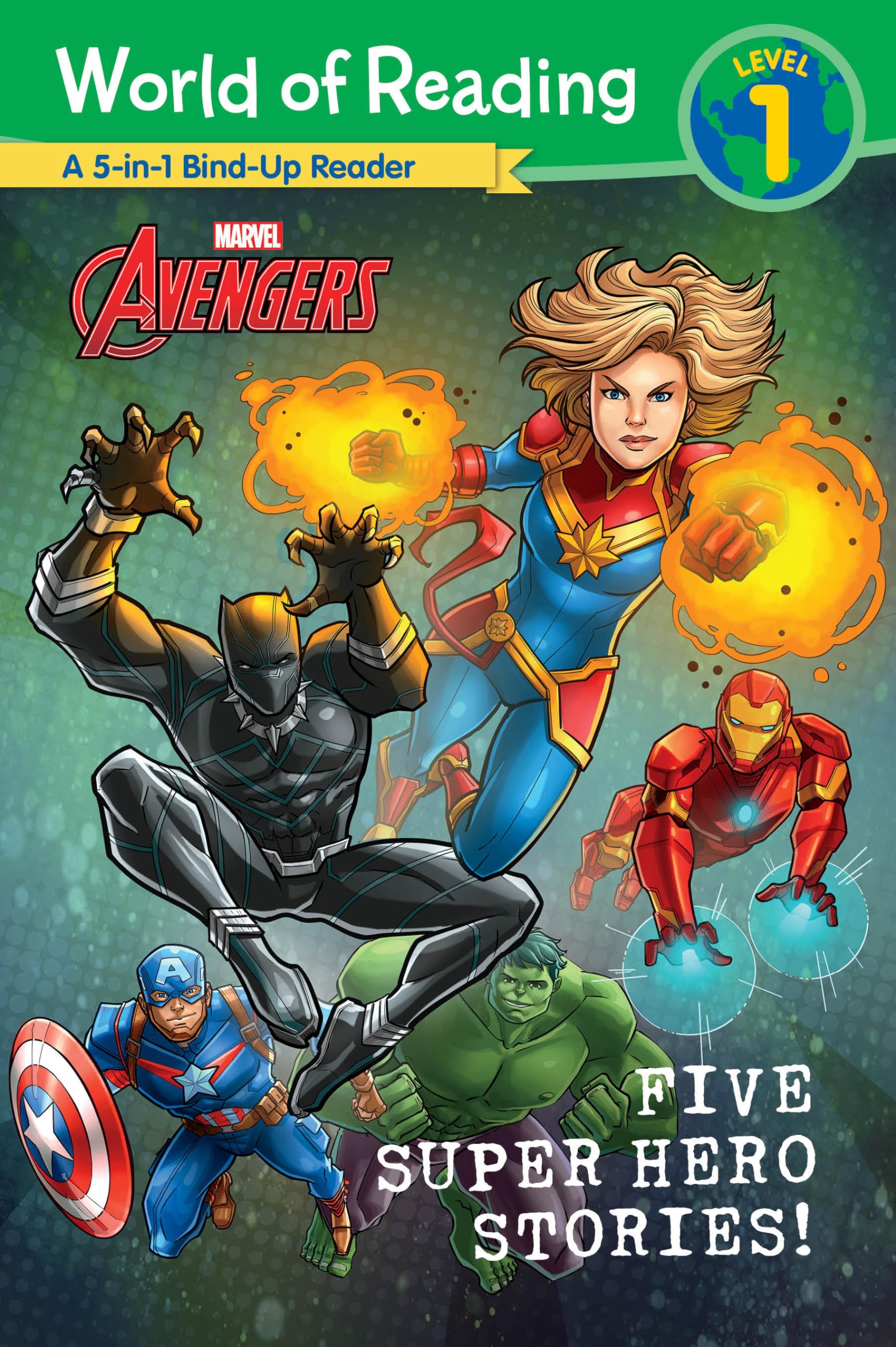 World of Reading: Five Super Hero Stories!,Used
