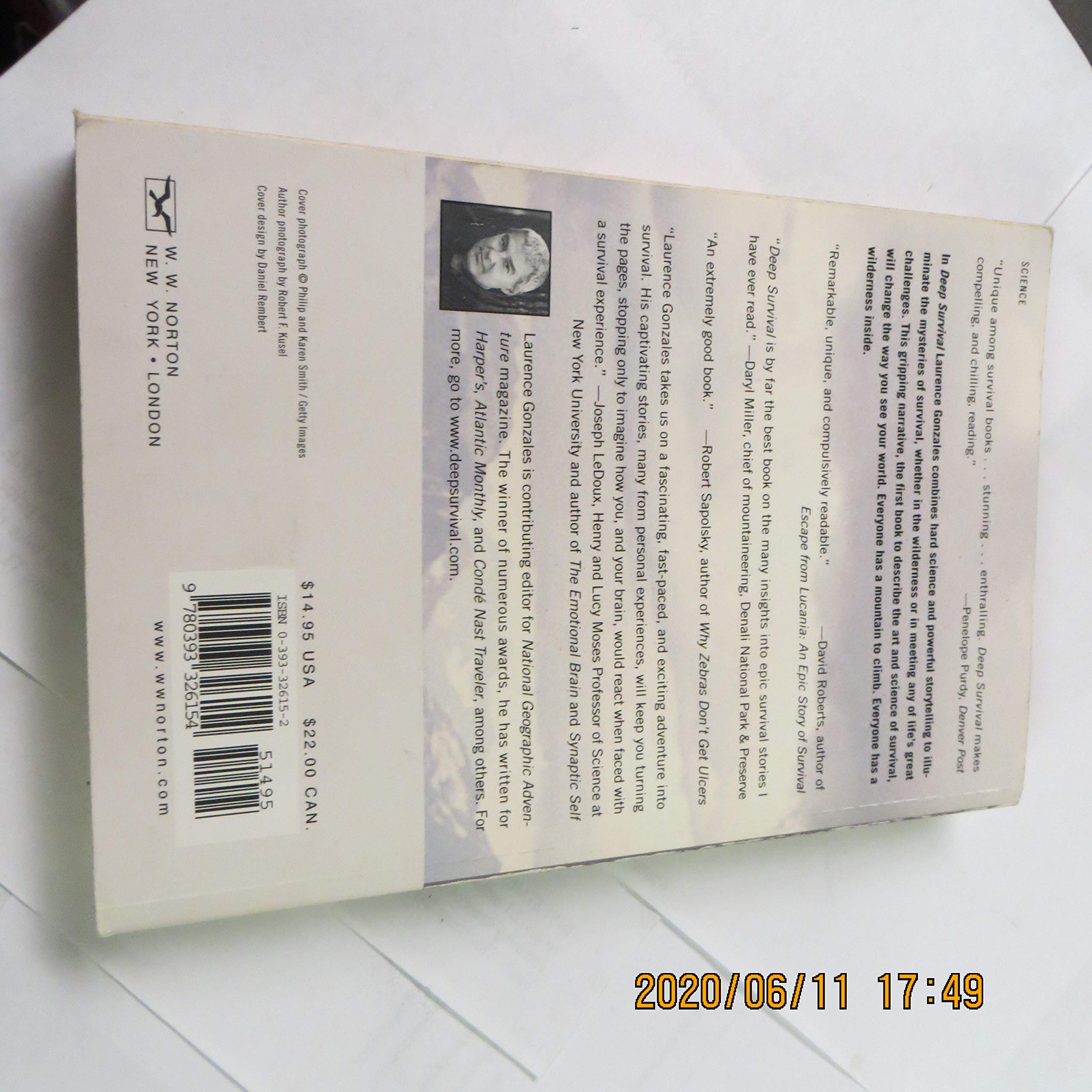 Deep Survival: Who Lives, Who Dies, and Why,New