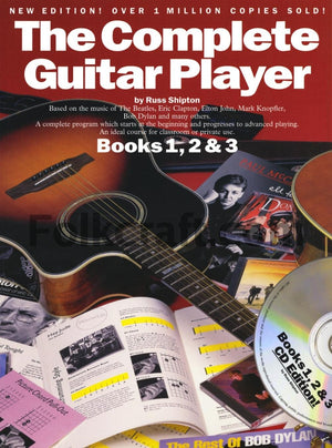 The Complete Guitar Player Books 1, 2 & 3 Omnibus Edition  Book/Online Audio,New