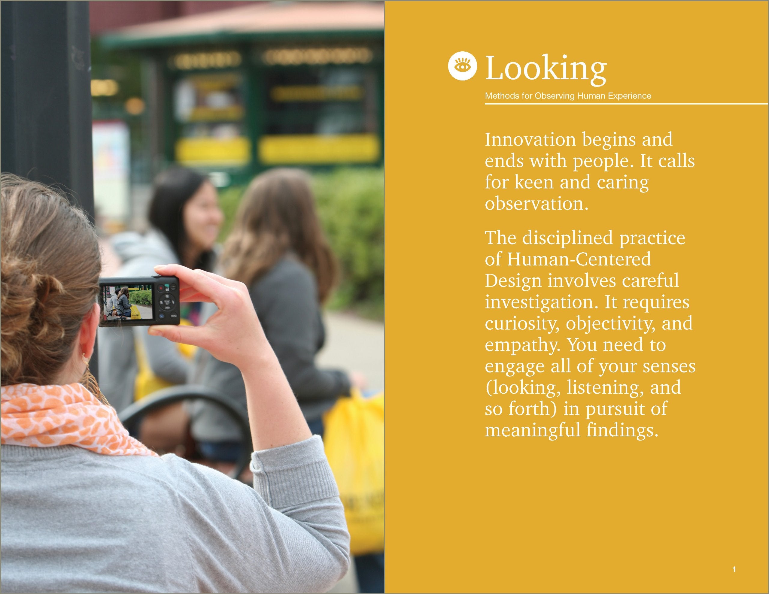 Innovating for People Handbook of HumanCentered Design Methods,Used