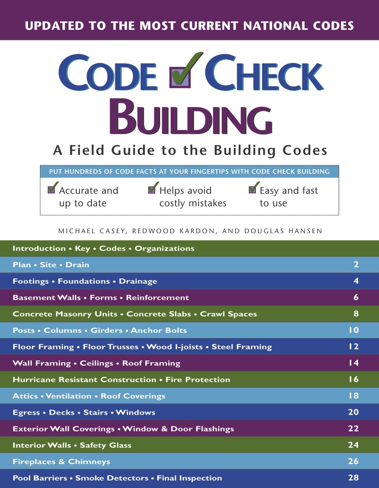 Code Check Building: A Field Guide to the Building Codes,Used