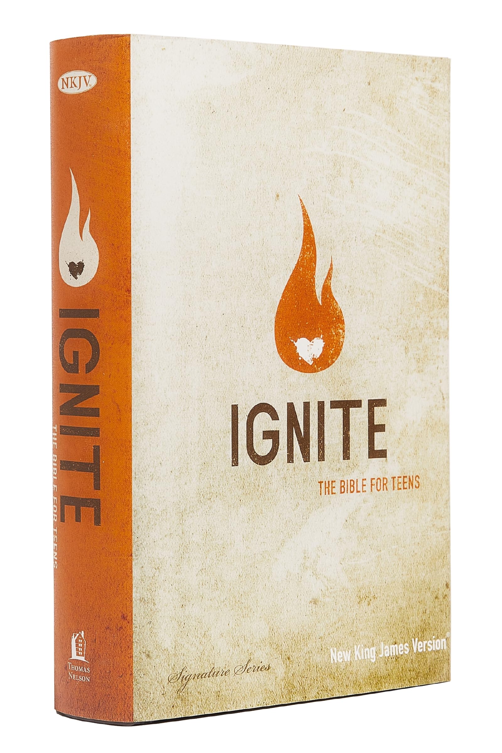 NKJV, Ignite, Hardcover: The Bible for Teens (Signature),Used